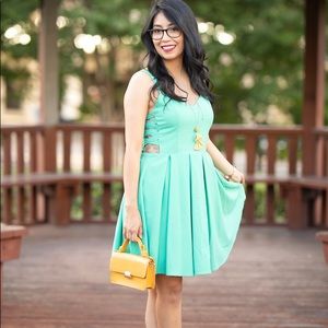 Mint Green Dress